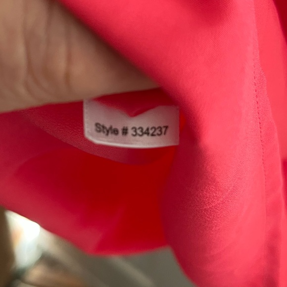 NWOT Ann Taylor Loft Sleeveless Lined Dress Coral XS - Picture 5 of 11